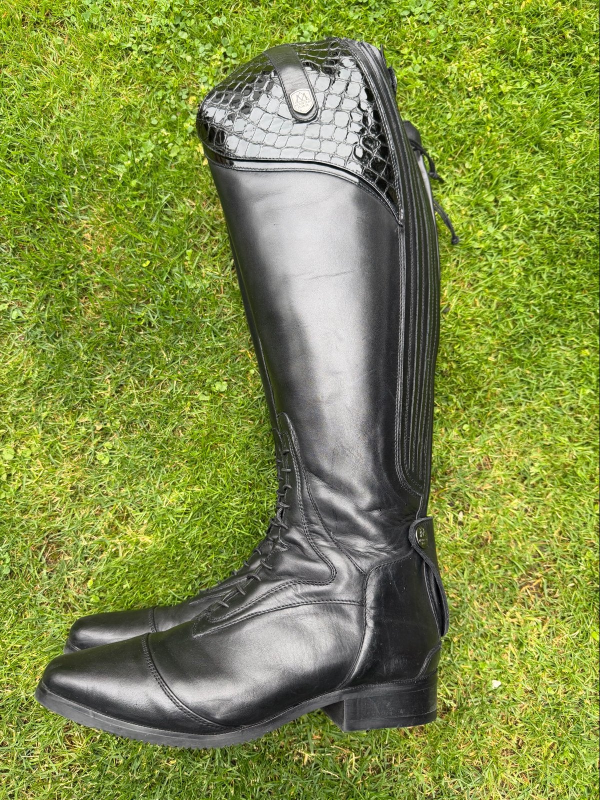 Zeer nette Mountain horse rijlaarzen 40 regular/wide, Ophalen of Verzenden, Zo goed als nieuw, Dressuur, Schoeisel