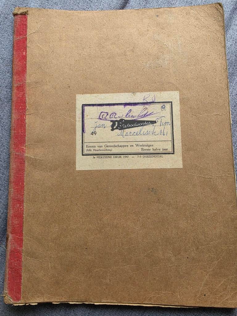 Kennis van Gereedschappen en Werktuigen (1947), Ophalen of Verzenden