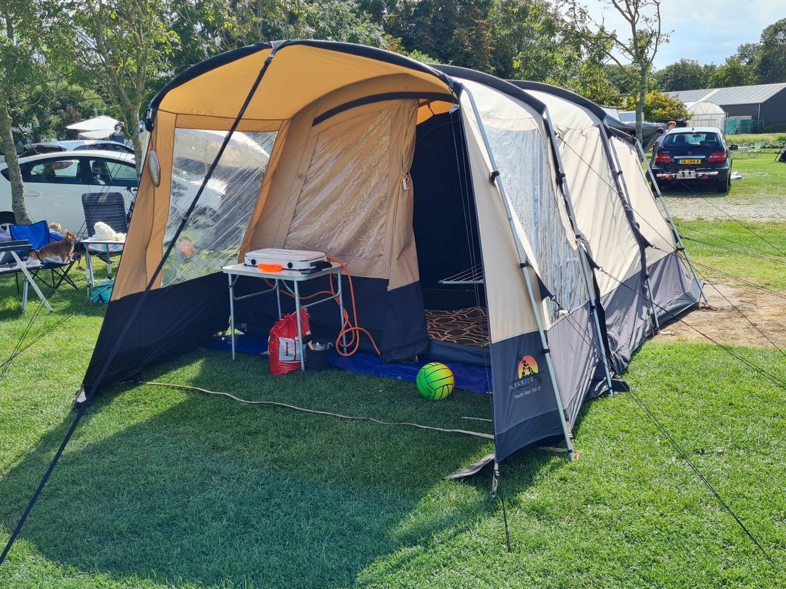 Safarica - Pacific reef 310 TC - 4 Persoons Tent
slide 2 of, Ophalen of Verzenden, Zo goed als nieuw, Tot en met 4