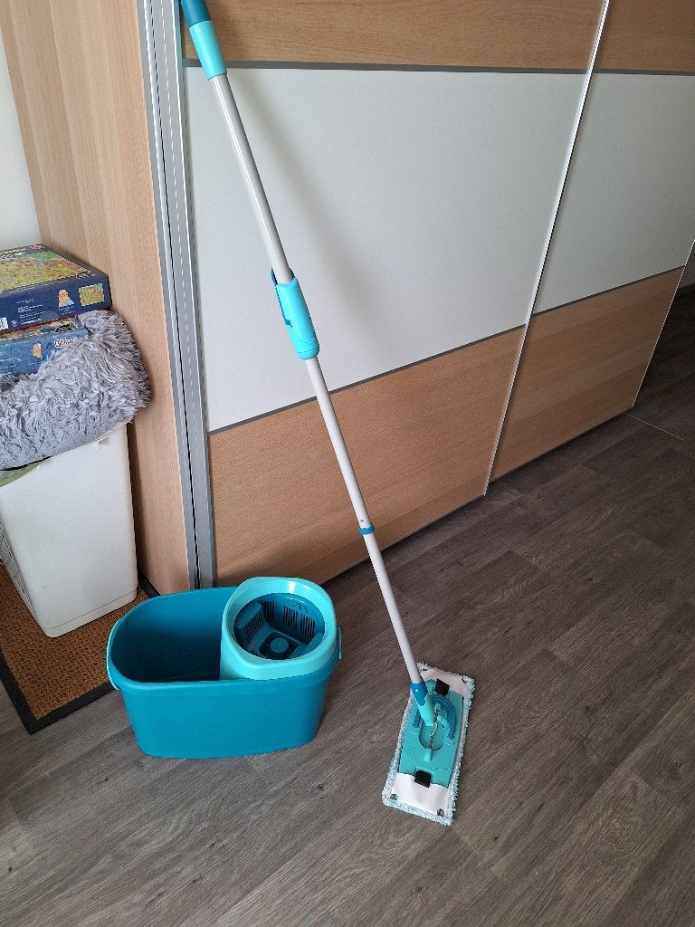 Dweil leifheit, Ophalen