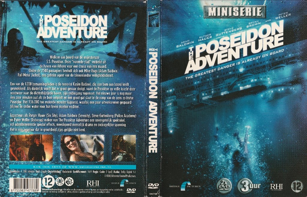 The Poseidon Adventure 2005 mini-serie € 5,-, Drama, Ophalen of Verzenden, Zo goed als nieuw, Alle leeftijden