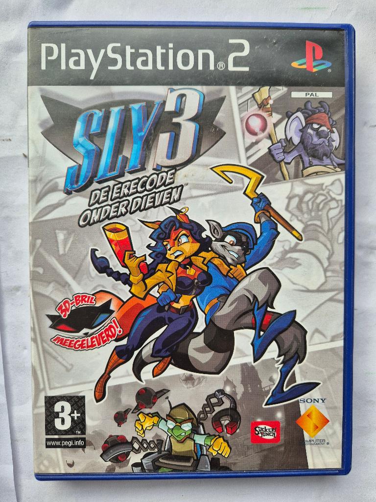 SLY 3 de erecode onder dieven, Spelcomputers en Games, Gebruikt, 1 speler, Racen en Vliegen, Ophalen of Verzenden