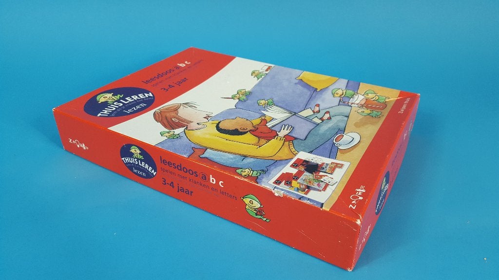 Thuis Leren Lezen, leesdoos A, 3-4 jaar. Zwijsen Thuis. 7C11, Kinderen en Baby's, Speelgoed | Educatief en Creatief, Tweedehands verkoop