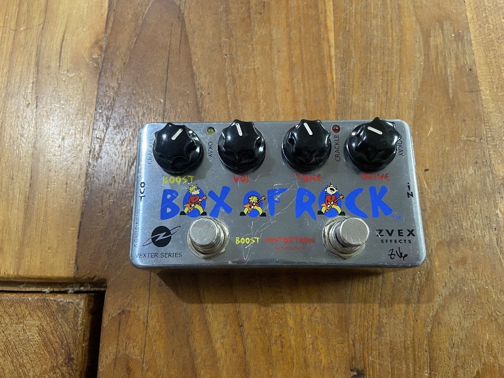 ZVEX Box of Rock, Muziek en Instrumenten, Ophalen of Verzenden, Gebruikt, Distortion, Overdrive of Fuzz