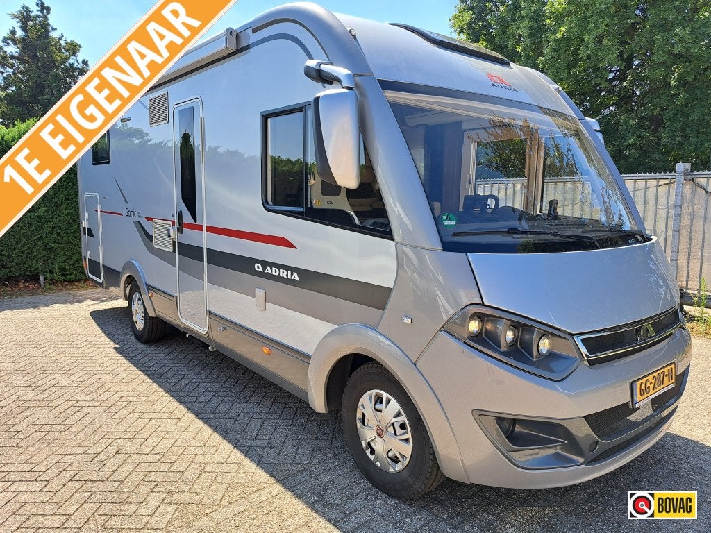 Adria Sonic Plus 700 SBC E & P Levelsysteem, Integraal, Fiat, 7 tot 8 meter, Bedrijf