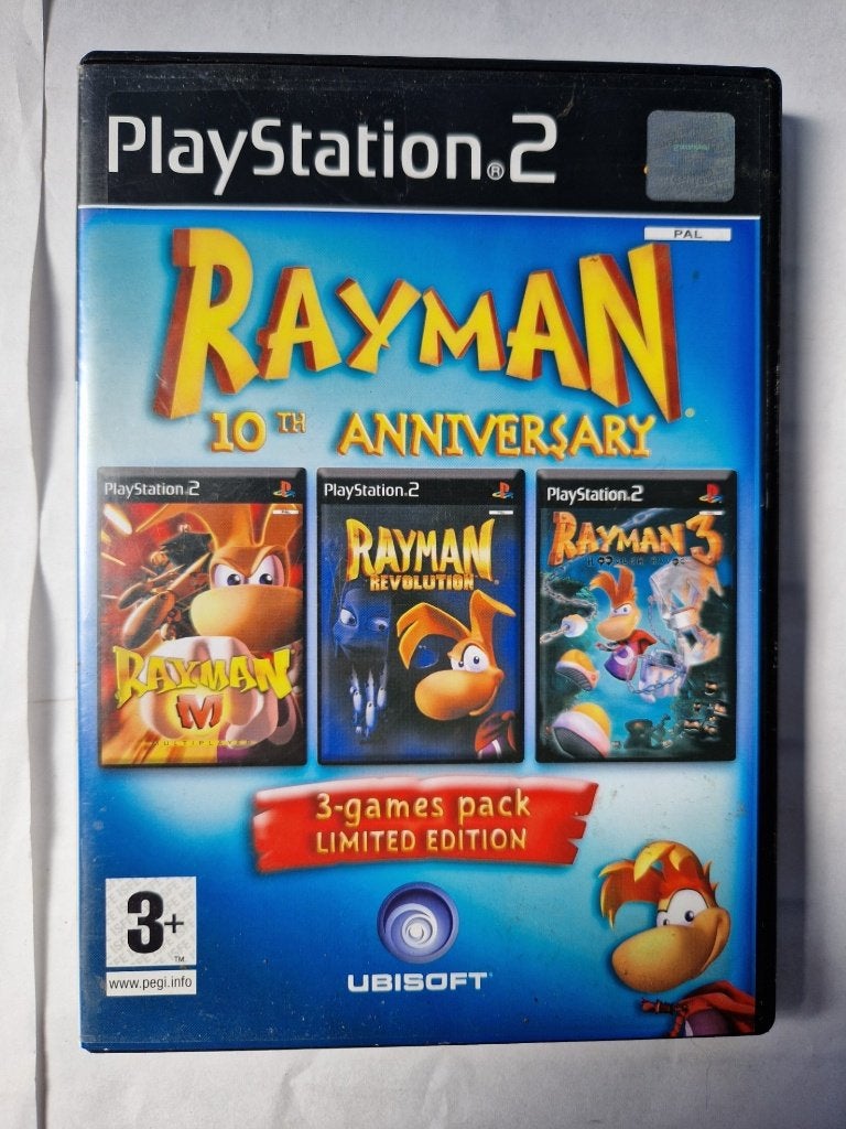 RAYMAN 10th ANNIVERSARY, Gebruikt, 1 speler, Racen en Vliegen, Ophalen of Verzenden