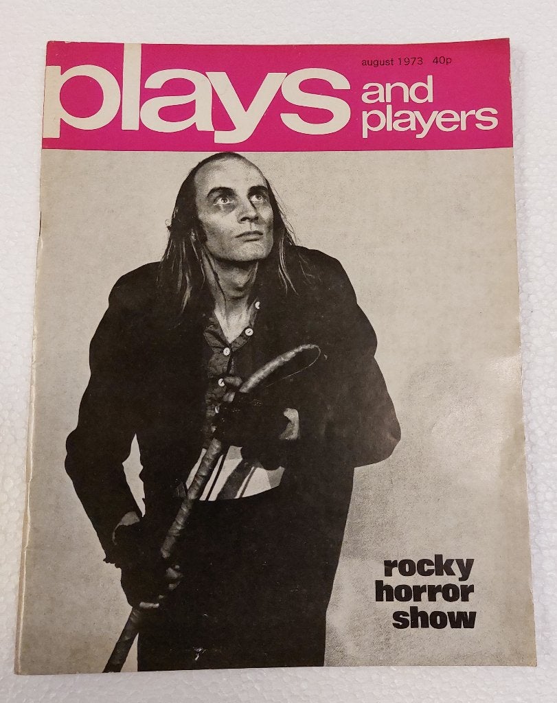 Rocky Horror Show UK MAGAZINE Plays and Players 1973, Gebruikt, Verzenden, NvT, Plays and Players