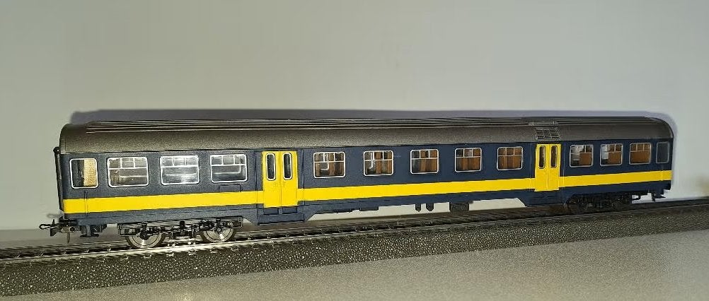 Roco H0 4232B Personenrijtuig Plan W1 Benelux v.d. NS in ovp, Wisselstroom, Ophalen of Verzenden, NS, Roco