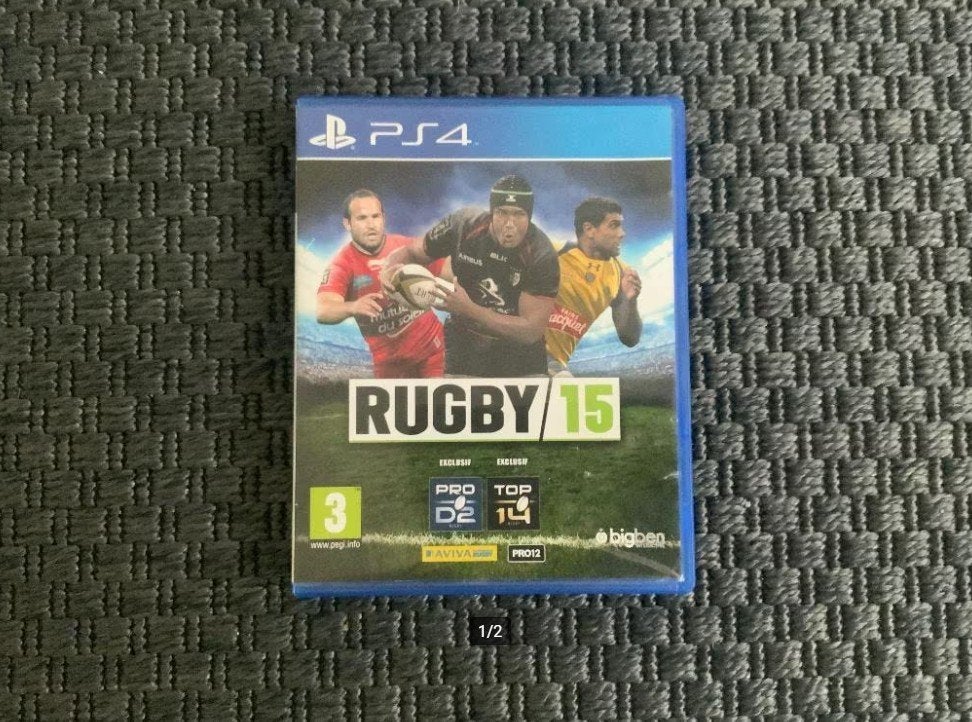 Playstation 4 - Rugby 15 / 2015 - PS4, 1 speler, Ophalen of Verzenden, Zo goed als nieuw, Vanaf 3 jaar