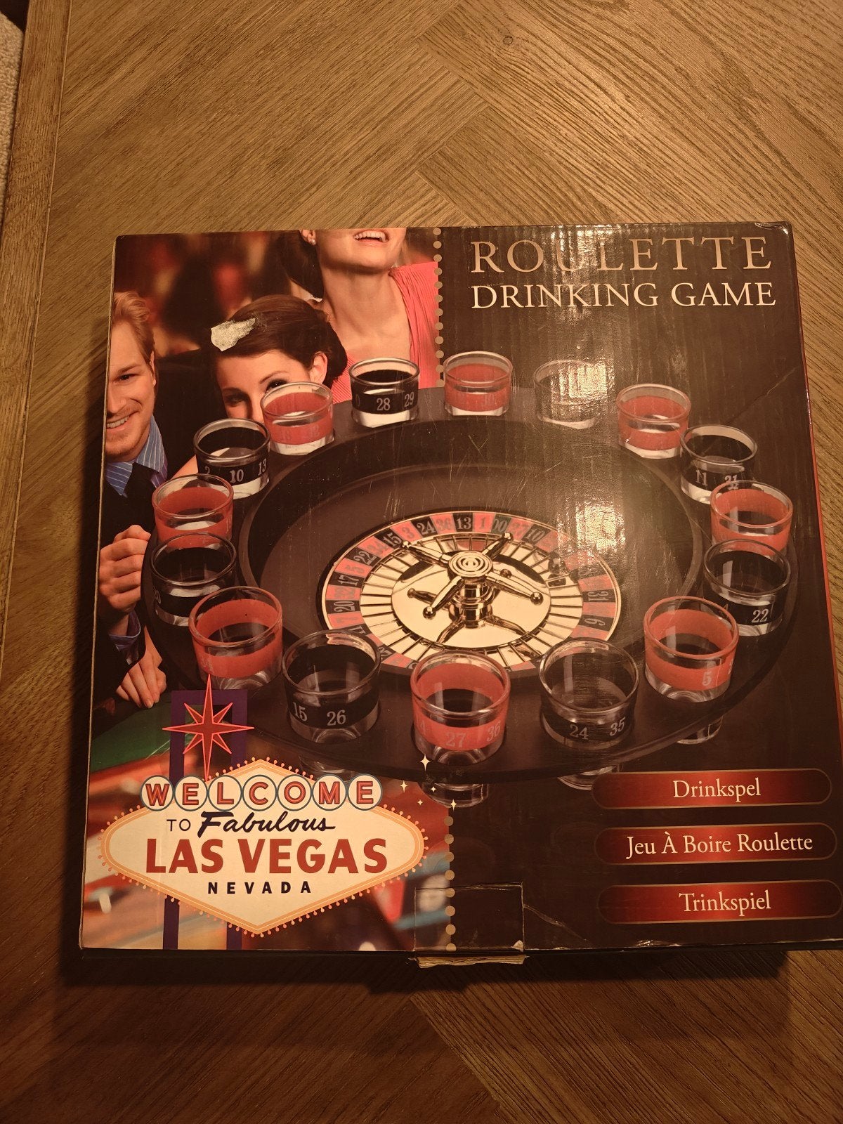Roulette Drinking Game - Compleet, Vijf spelers of meer, Ophalen of Verzenden, Gebruikt