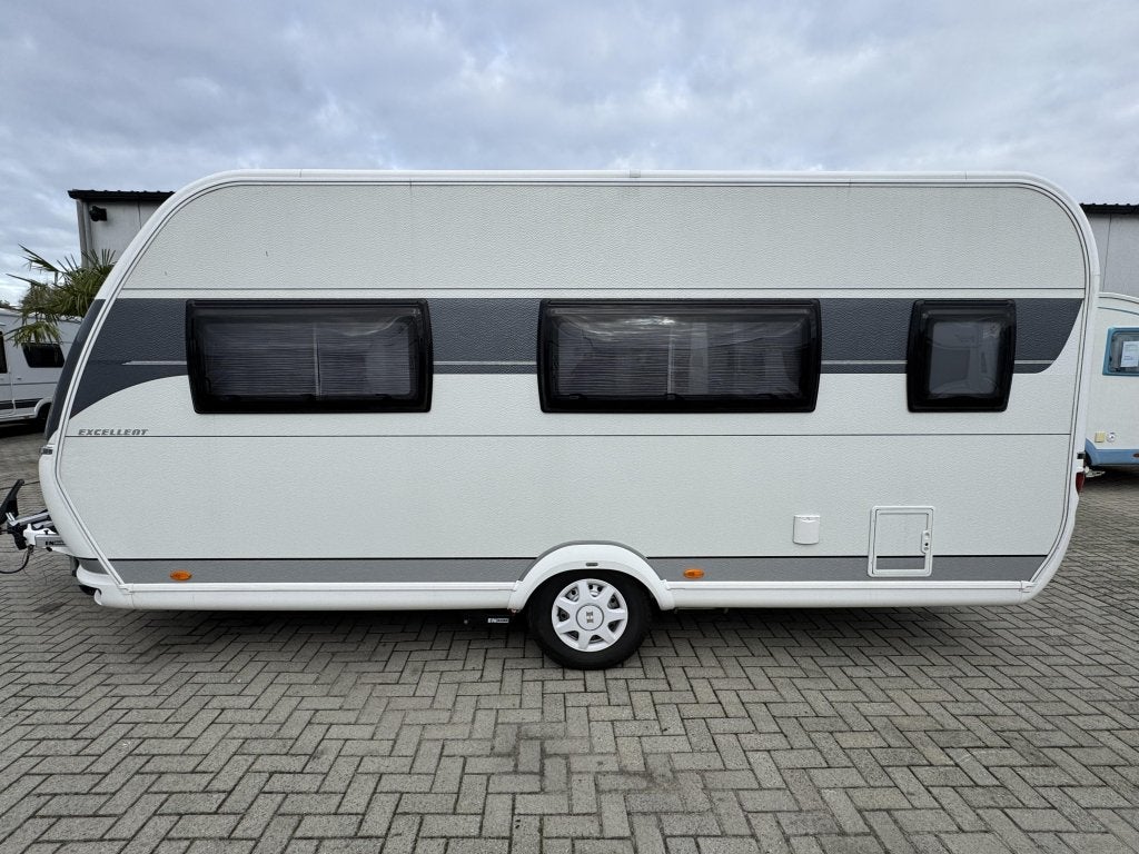 Hobby Excellent 460 SL Enkele bedden, Airco, Koelkast, Hobby, Bedrijf, Treinzit