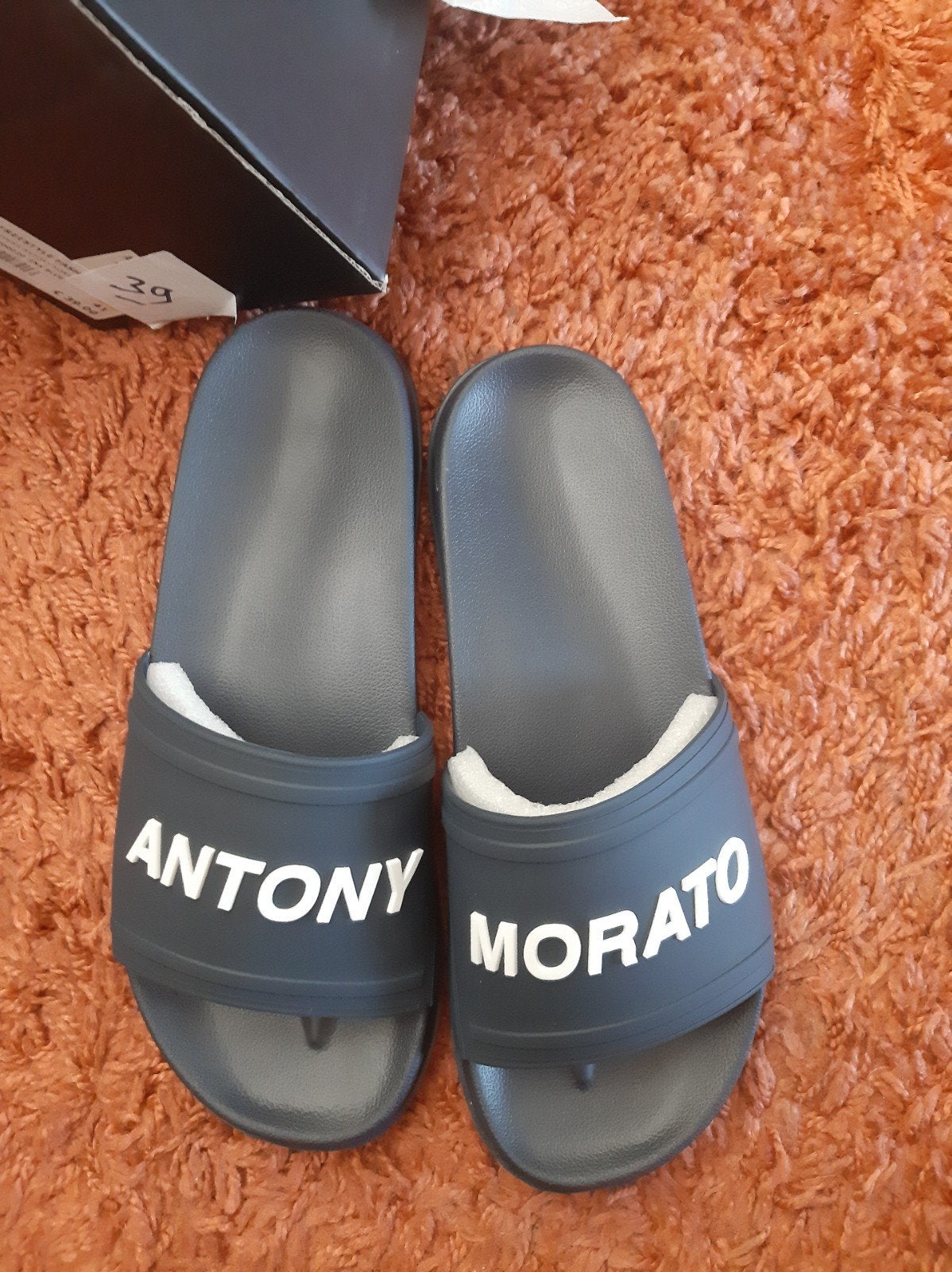 Antony Morato slippers - Nieuw in doos - Maat 43, Slippers, Antony Morato, Antony Morato S.p.A., Blauw
