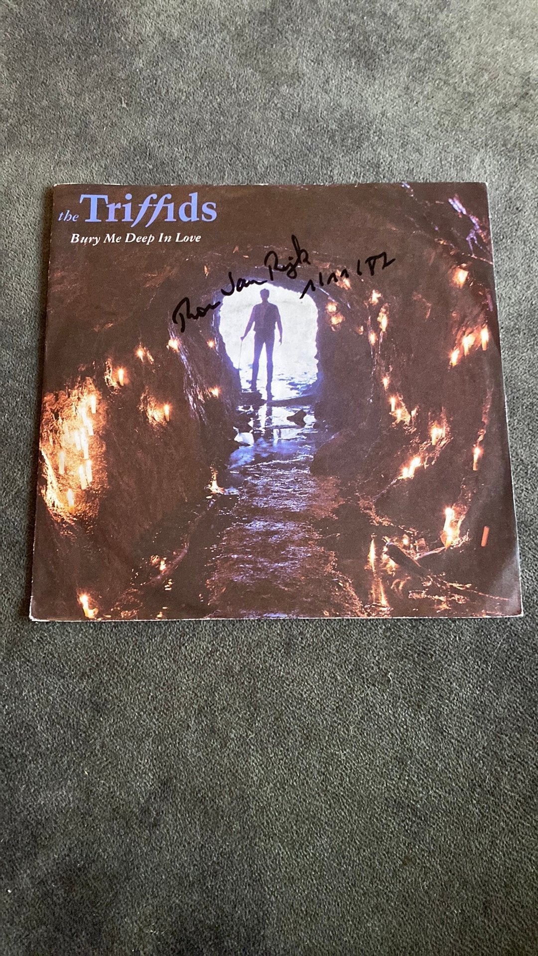 Vinyl single the Triffids - Bury me deep in love, Ophalen of Verzenden, Zo goed als nieuw, Pop