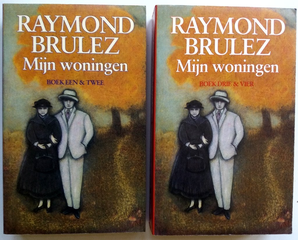 Raymond Brulez - Mijn woningen (Boek 1 tot en met 4 in 2 del, Ophalen of Verzenden, Gelezen, België