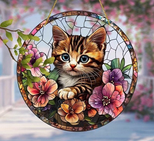 Raamhanger kitten - poes, Verzenden, Nieuw