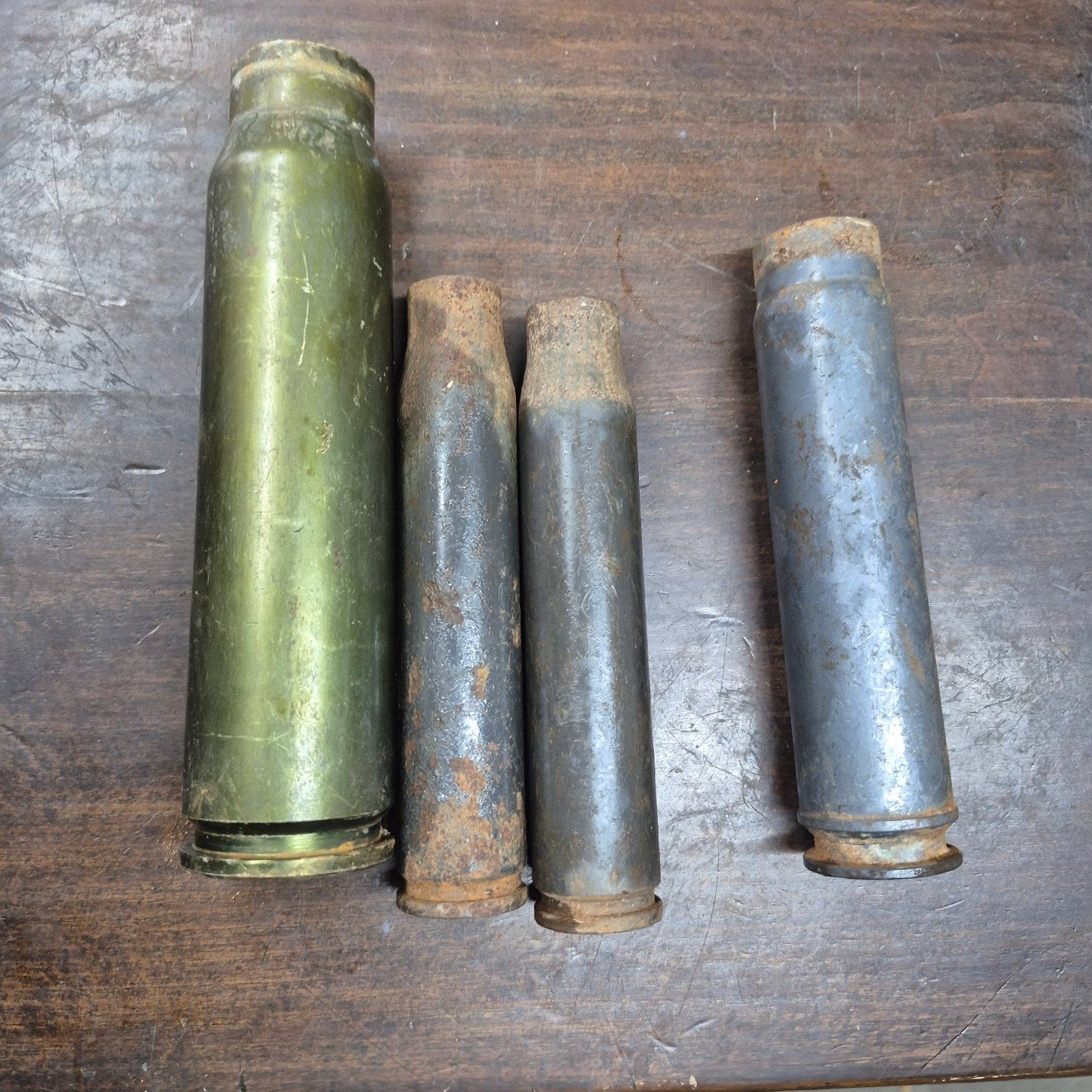 Diverse hulzen en bodemvondsten - Militaria, Verzamelen, Ophalen, Overige soorten, Overige gebieden, Hulzen of Bodemvondsten