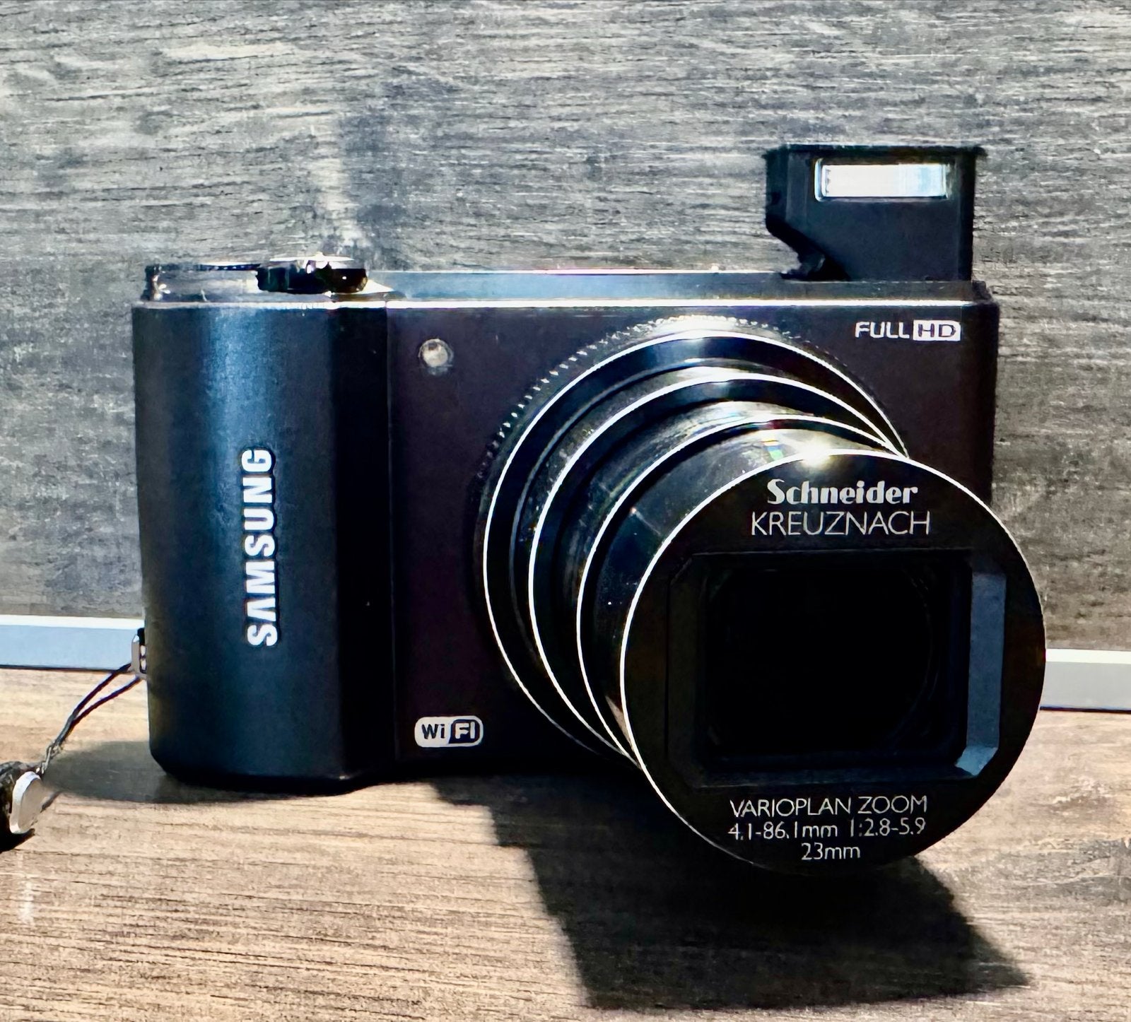 Samsung WB850F Compactcamera met 21x optische zoom en WiFi, Audio, Tv en Foto, Fotocamera's Digitaal, USB-kabel, Beeldstabilisatie