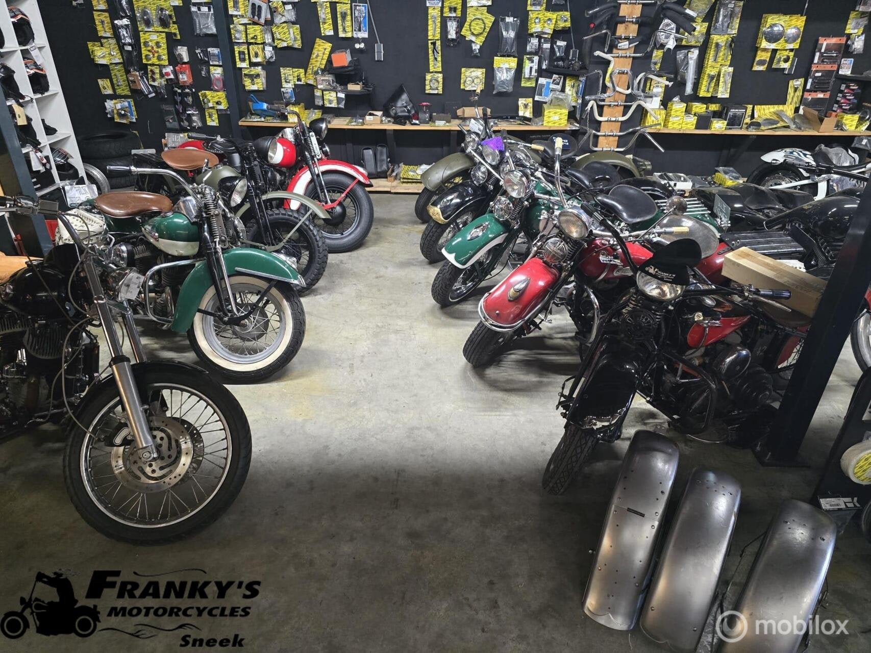 Harley Davidson WL WLA WLC Liberator, Motoren, Chopper, Gebruikt, Handgeschakeld