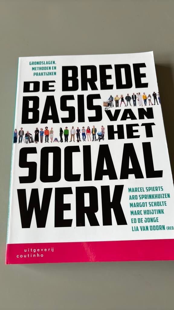 De brede basis van het sociaal werk, Boeken, Studieboeken en Cursussen, Ophalen of Verzenden, Alpha, Zo goed als nieuw, HBO