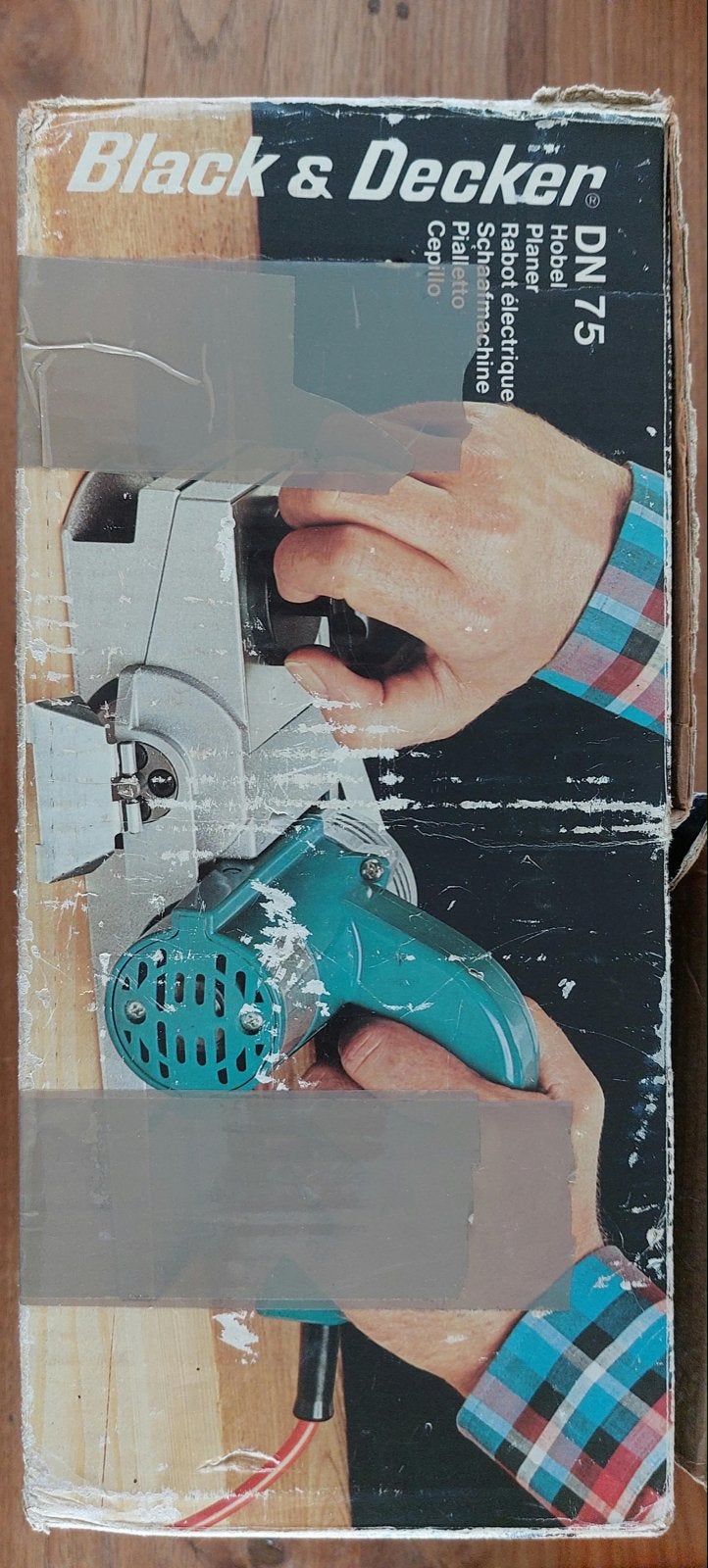Black & Decker DN 75 Schaafmachine - Vintage Hobel, Doe-het-zelf en Verbouw, Ophalen of Verzenden, Gebruikt, Overige typen