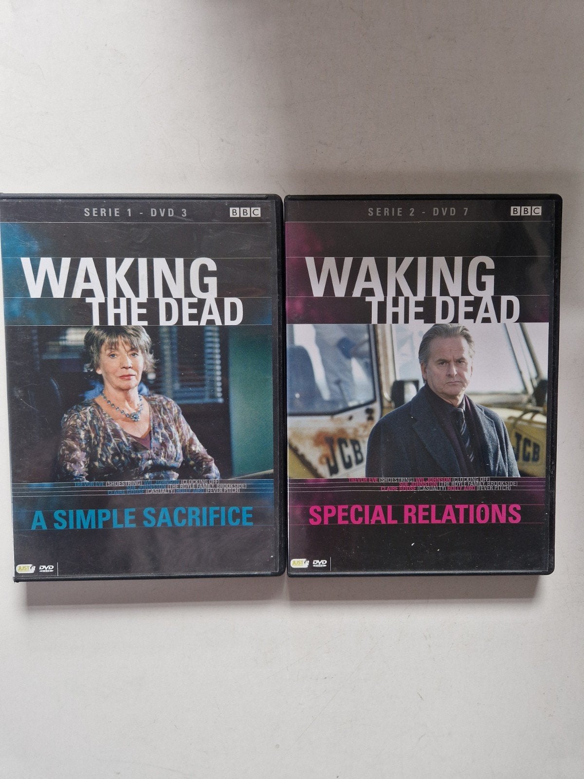 Waking the Dead - Serie 1 DVD 3 & Serie 2 DVD 7, Nederlands, Ophalen of Verzenden, Inclusief doosje, Gebruikt