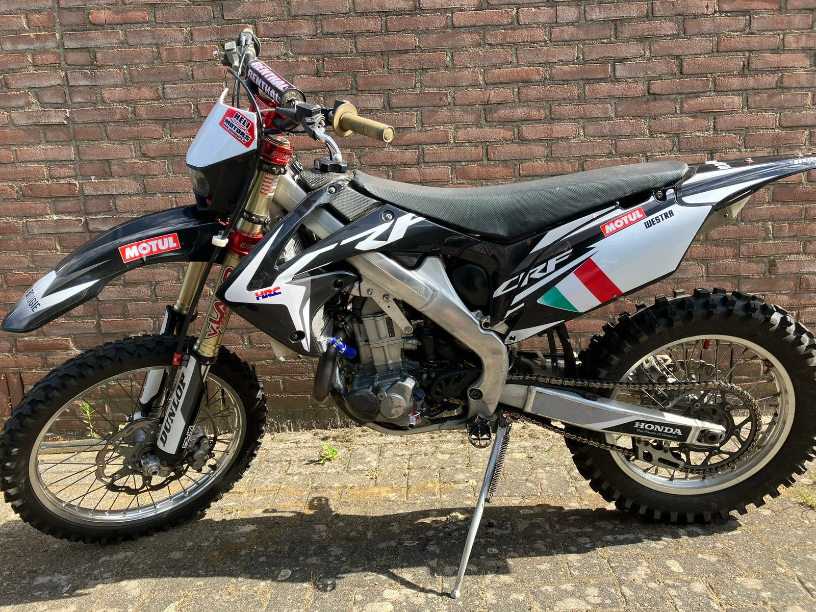 Crossmotor Honda crf 450 met kenten 2009, Motoren, Gebruikt, 449 cc, Particulier, Crossmotor
