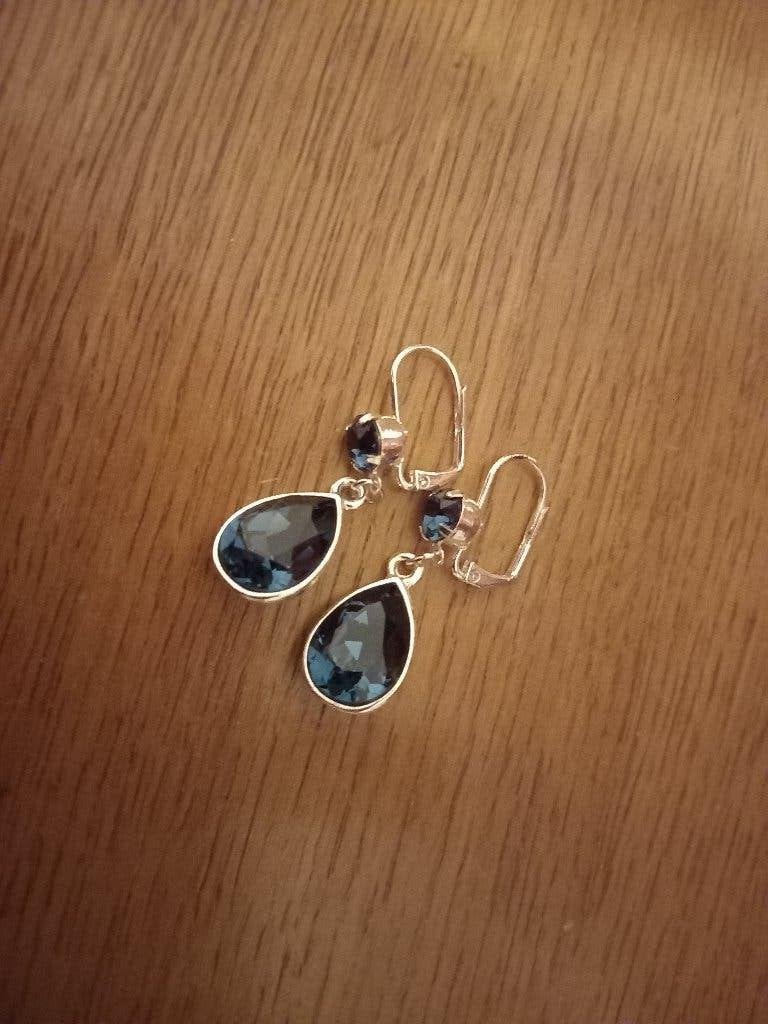 Oorbellen Swarovski kristallen druppels   nieuw, Sieraden, Tassen en Uiterlijk, Oorbellen, Met kristal, Overige materialen, Hangers