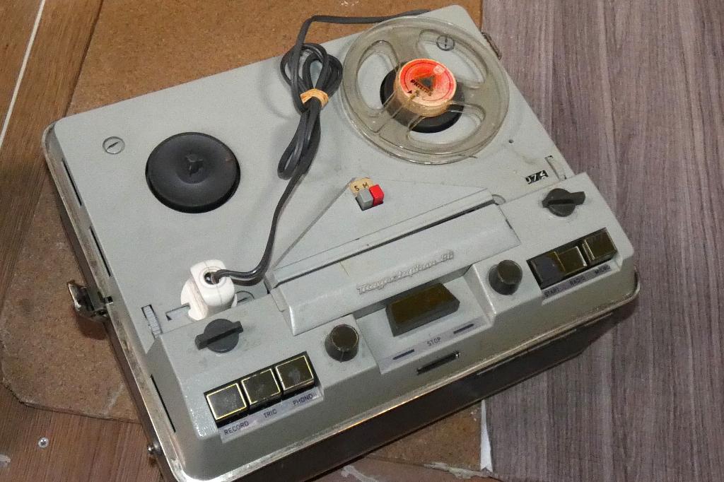 Telefunken magnetophon 98, Ophalen of Verzenden, Bandrecorder, Met stofkap