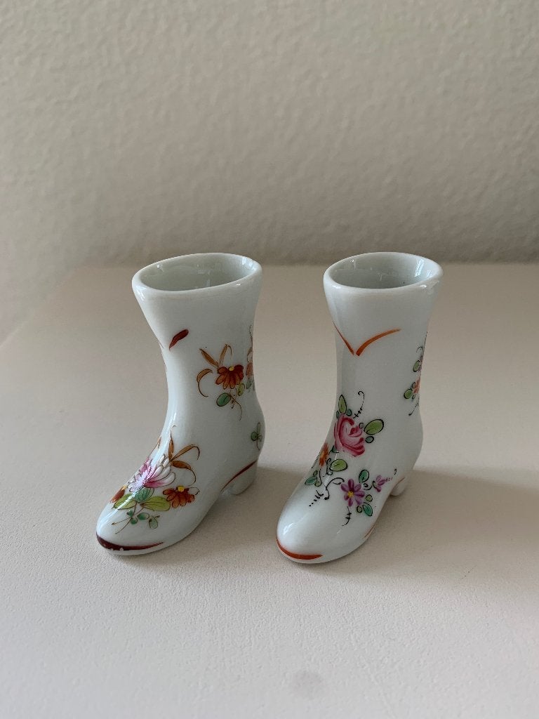 2 laarsjes van Limoge, Antiek en Kunst, Curiosa en Brocante, Ophalen of Verzenden