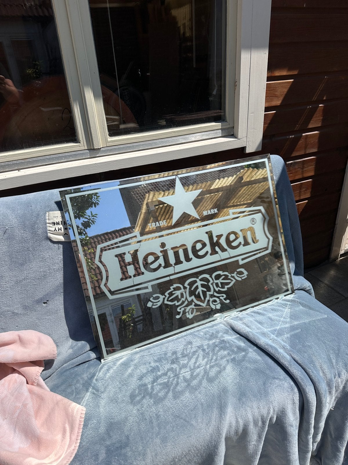 Heineken spiegel, Ophalen, Rechthoekig, Minder dan 50 cm