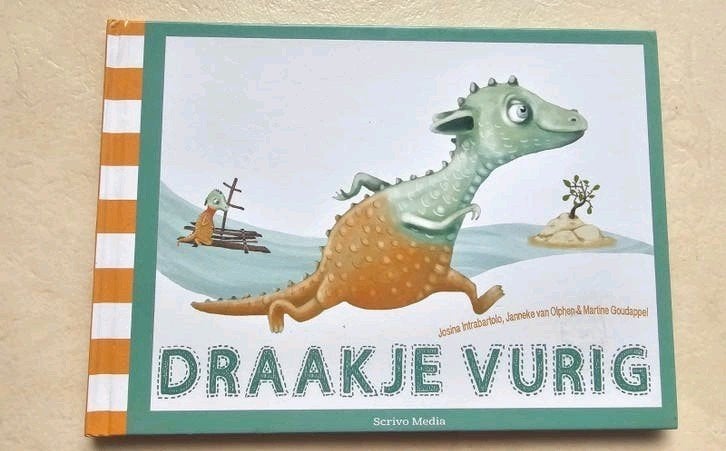 Draakje vurig Josina Intrabartolo, Boeken, Kinderboeken | Jeugd | onder 10 jaar, Ophalen of Verzenden, Gelezen