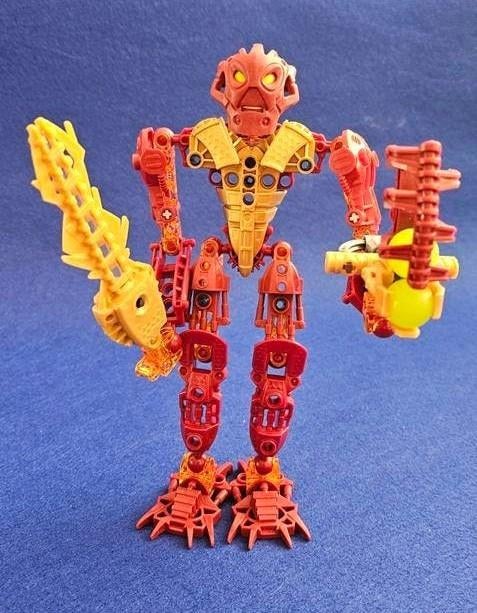 Lego 8727 Bionicle Toa Jaller, Bionicle, Lego, Ophalen of Verzenden, Zo goed als nieuw