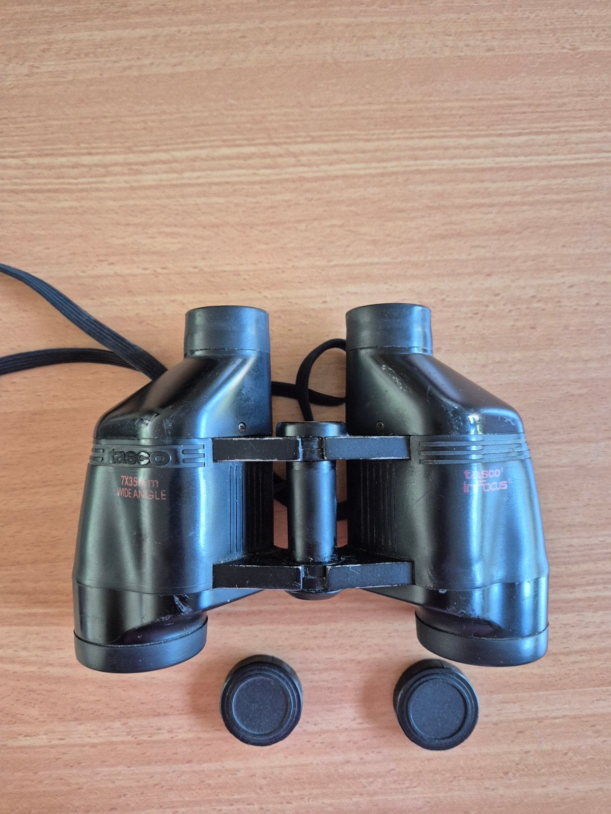 Tasco inFocus verrekijker 7x35 mm wide angle, Ophalen of Verzenden, 8 tot 12x, Overige typen