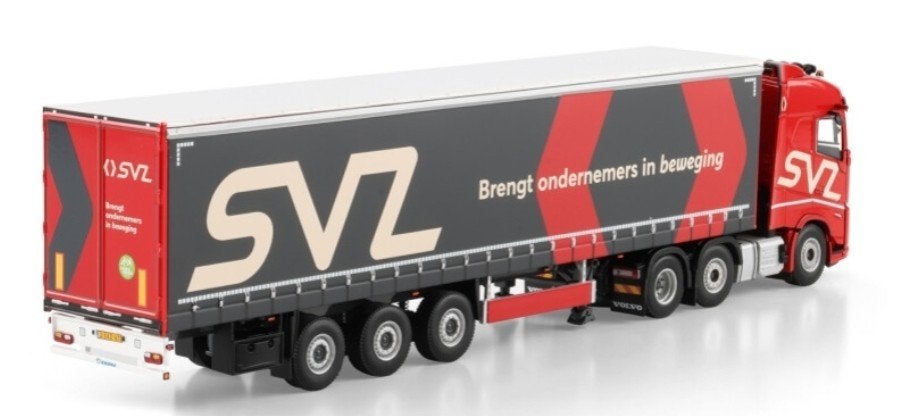 WSI VOLVO FH AERO GLOBETROTTER + SCHUIFZEIL TRAILER - SVZ, Wsi, ., Nieuw, Ophalen of Verzenden