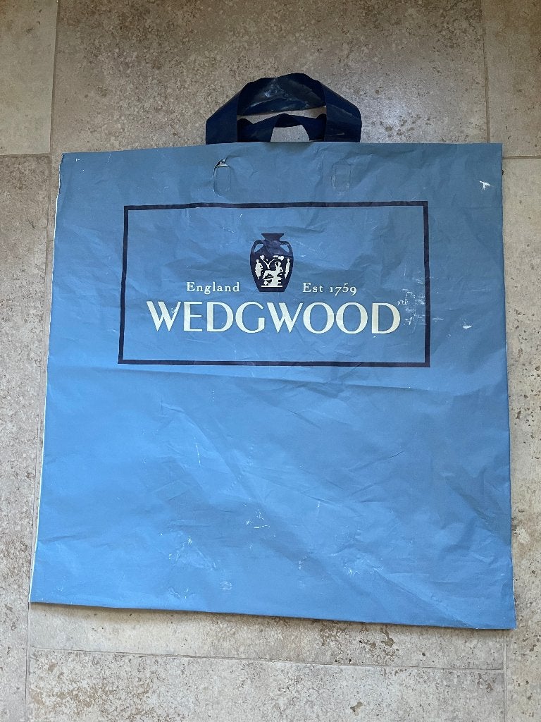 "Wedgwood Tas" Boodschappentas, Ophalen of Verzenden, Gebruikt, Reclamebord