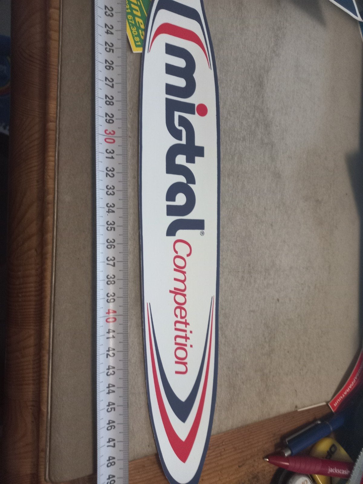 Mistral Competition Windsurf Vin sticker, Ophalen of Verzenden