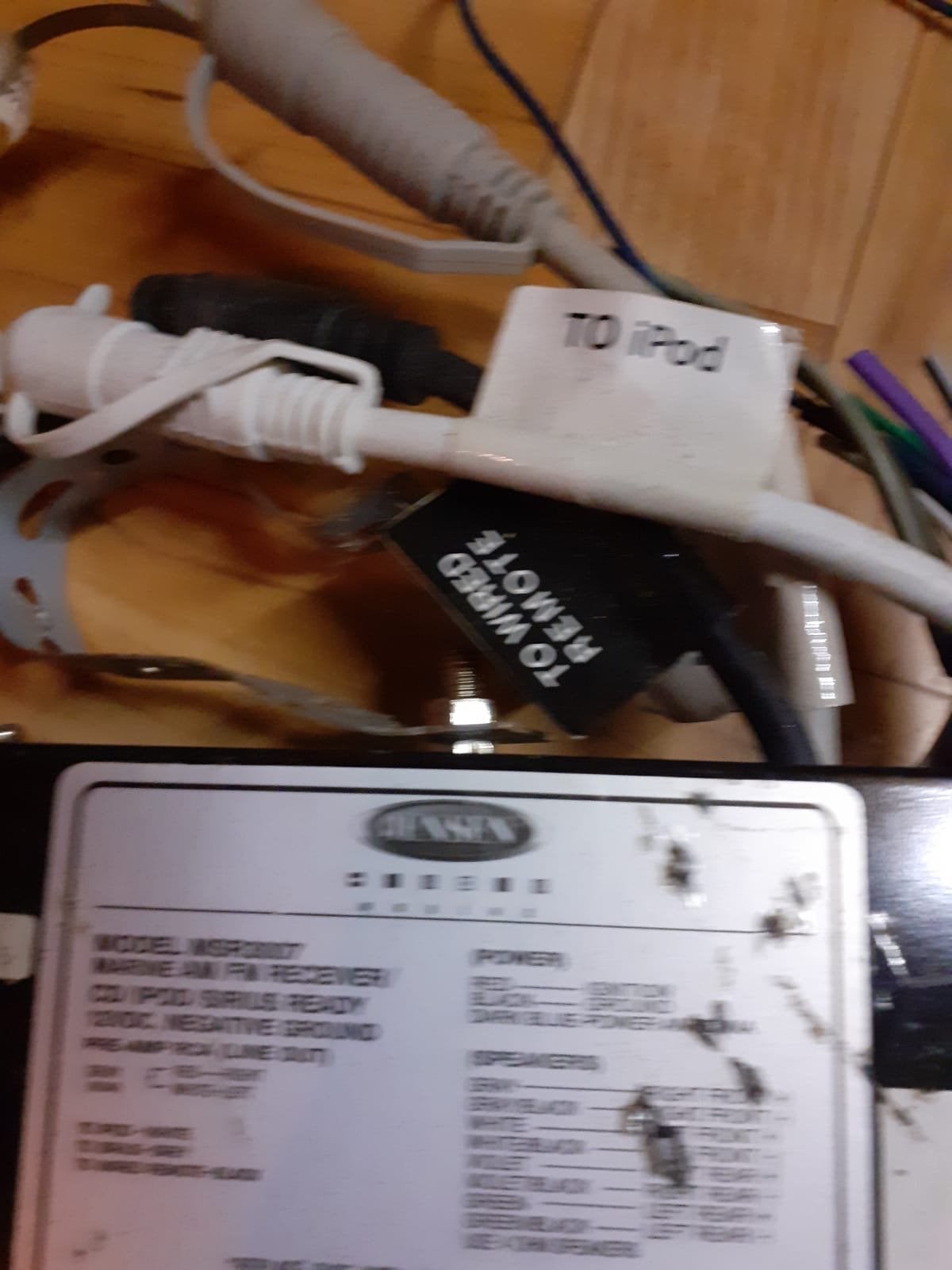 Jensen Marine AM/FM CD/iPod/Sirius Ready Ontvanger, Auto diversen, Ophalen, Gebruikt