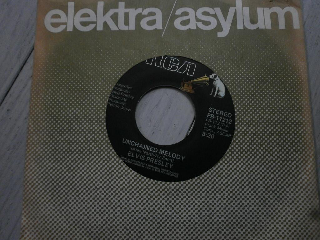 elvis single unchained melody/softly as i leave you, Ophalen of Verzenden, Nieuw in verpakking, Pop