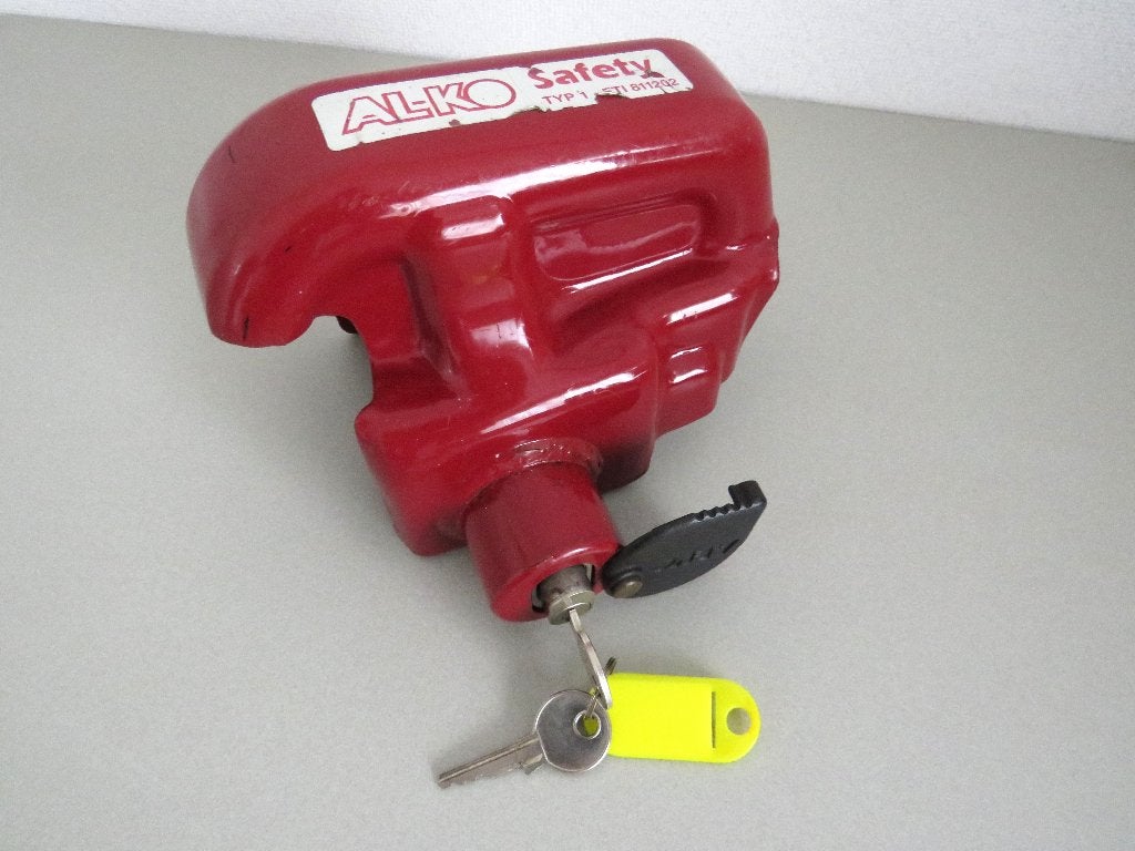 Al-Ko Safety Compact koppelingsslot / disselslot, Caravans en Kamperen, Caravan accessoires, Ophalen of Verzenden, Gebruikt