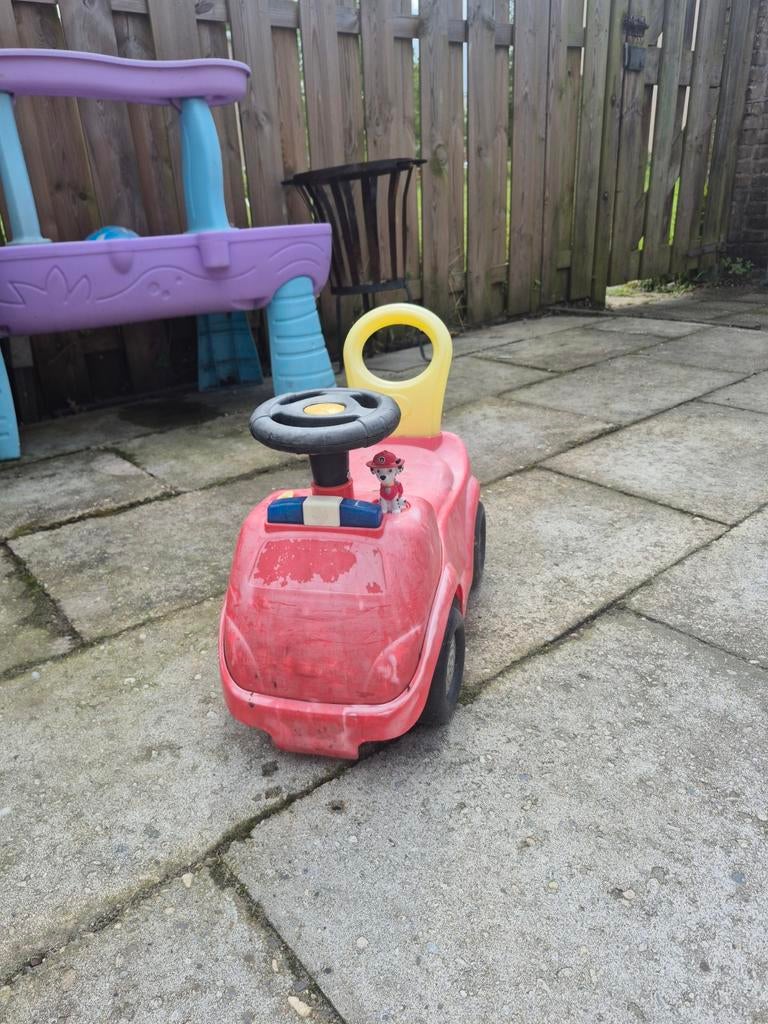 Rode loopauto voor kinderen, Ophalen of Verzenden, Gebruikt, Loopvoertuig