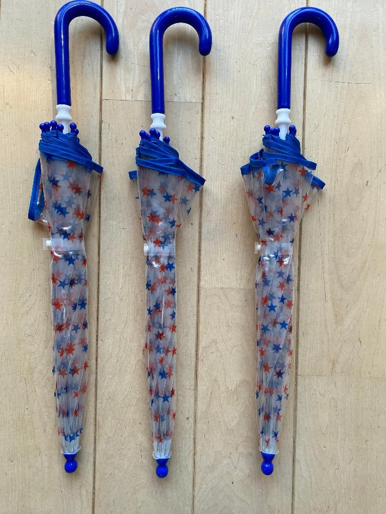 Kinderparaplu's, Ophalen, Gebruikt