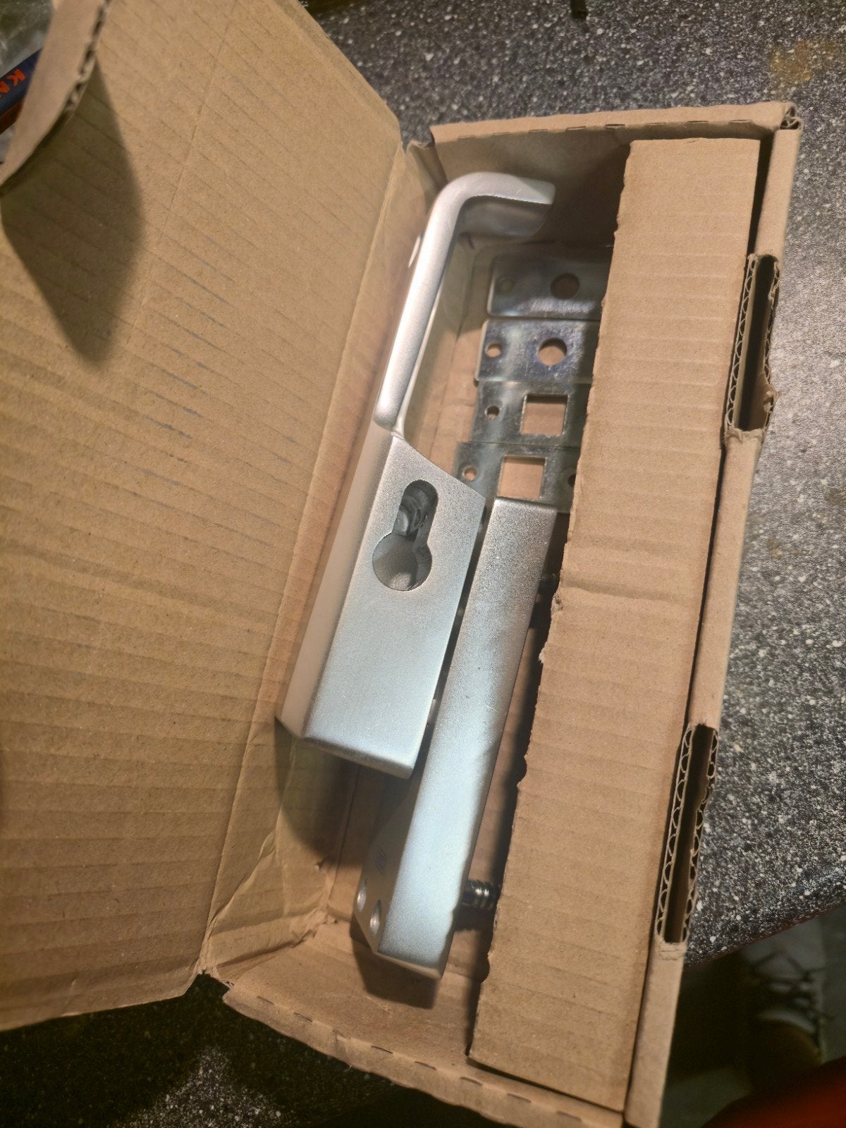 FUHR TP982LE Türtreibriegel 982 Silver Door Shoot Bolt DIN L, Doe-het-zelf en Verbouw, Ophalen of Verzenden