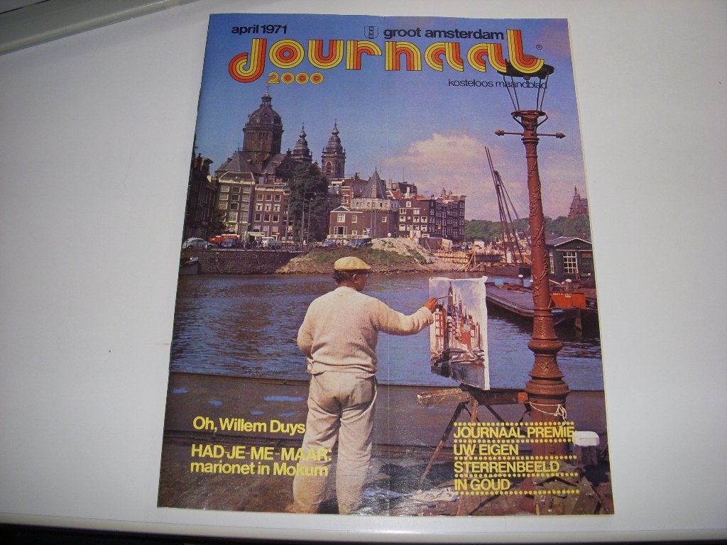 Tijdschrift Journaal Groot Amsterdam april 1971, Ophalen of Verzenden, Gelezen, Overige typen