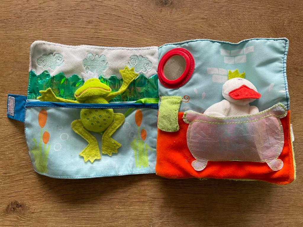 Stoffen baby peuter boekje, Ophalen of Verzenden, Zo goed als nieuw