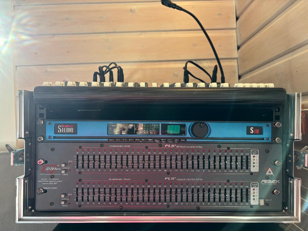 Peavey Q231 FX Dual Graphic Equalizer, Ophalen, Gebruikt, Delay of Echo