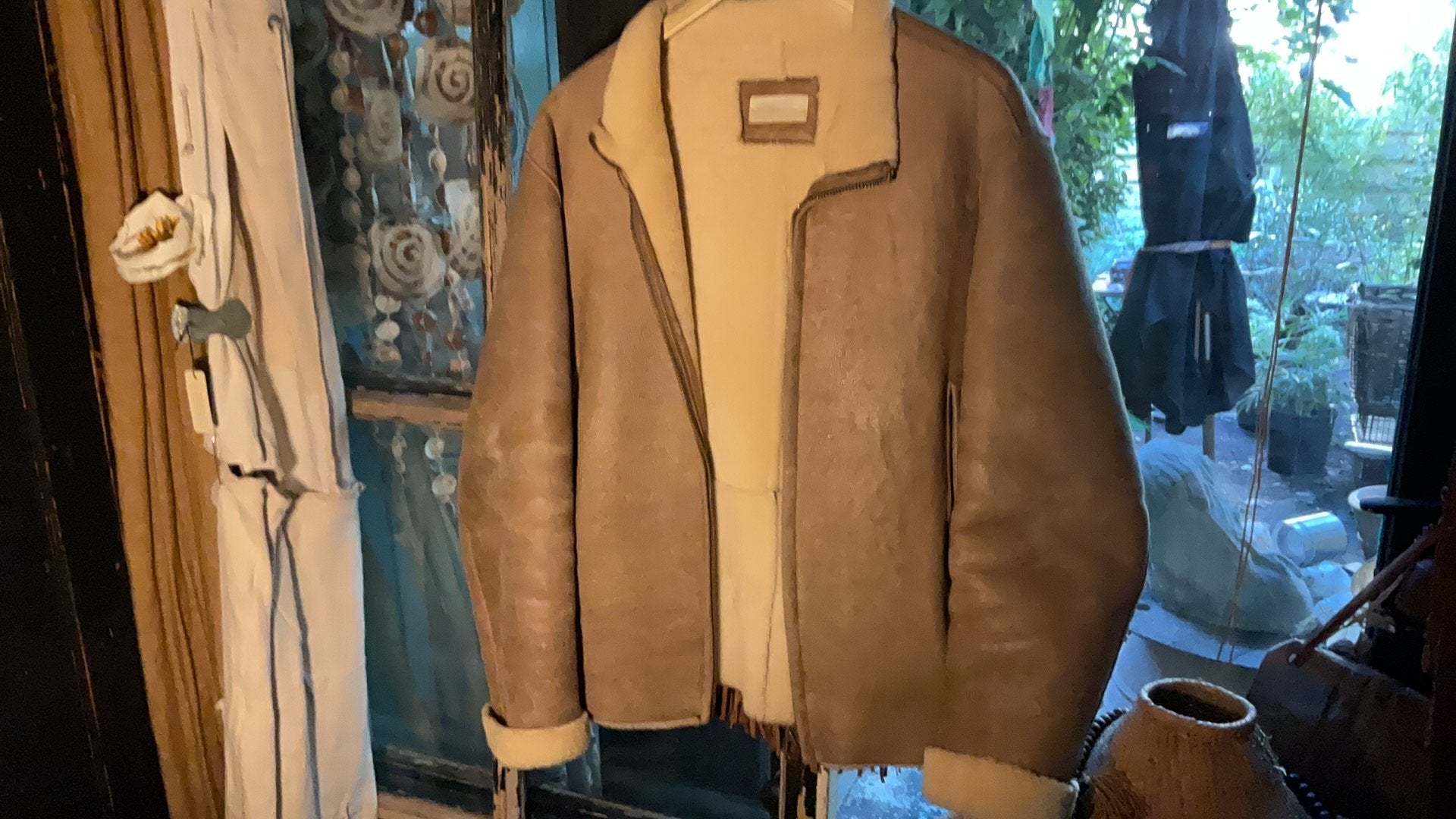 LEREN JACK MAAT L.  CLOSED, Ophalen, Zo goed als nieuw, Beige