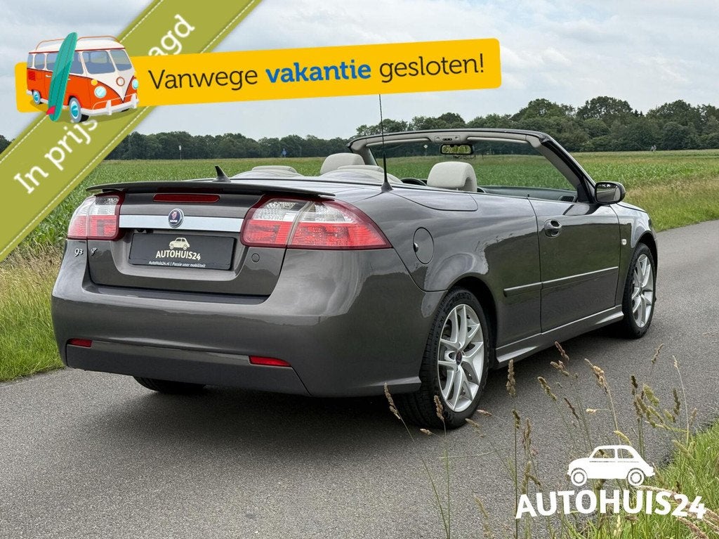 Saab 9-3 Cabrio 1.8t Vector HIRSCH|Smoke Beige|XENON |NAVI|A, 1998 cc, Gebruikt, 4 cilinders, 4 stoelen