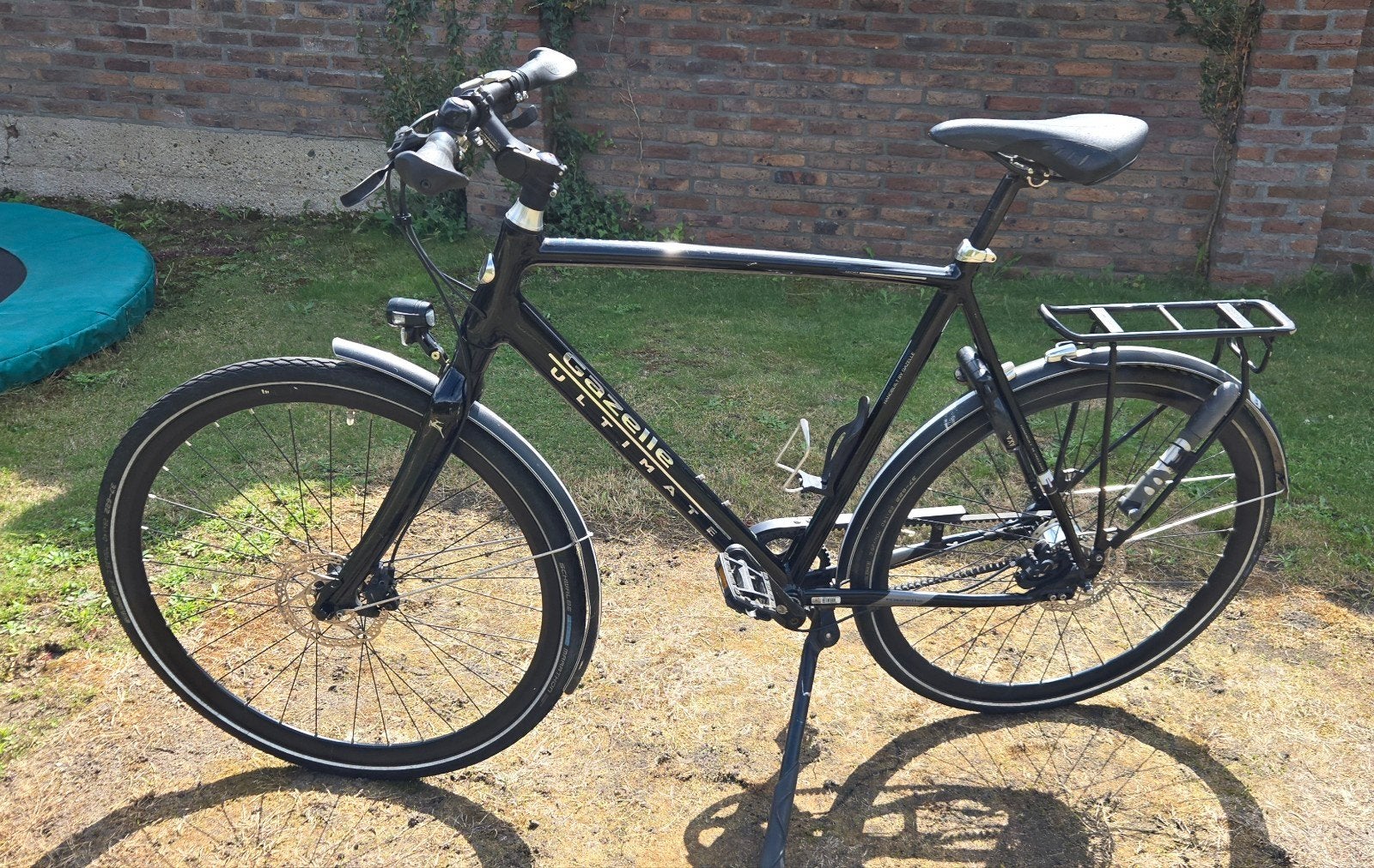 Gazelle Ultimate - Gebruikte fiets met beschadigingen, Ophalen, Minder dan 10 versnellingen, Gebruikt, Schijfrem