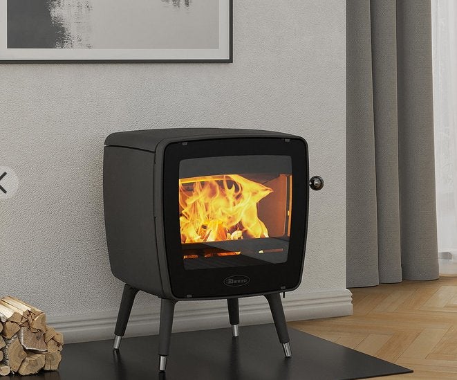 Dovre Vintage 35 Houtkachel € 1.895,- 7kW Retro Design, Ophalen of Verzenden, Vrijstaand, Hout, Nieuw