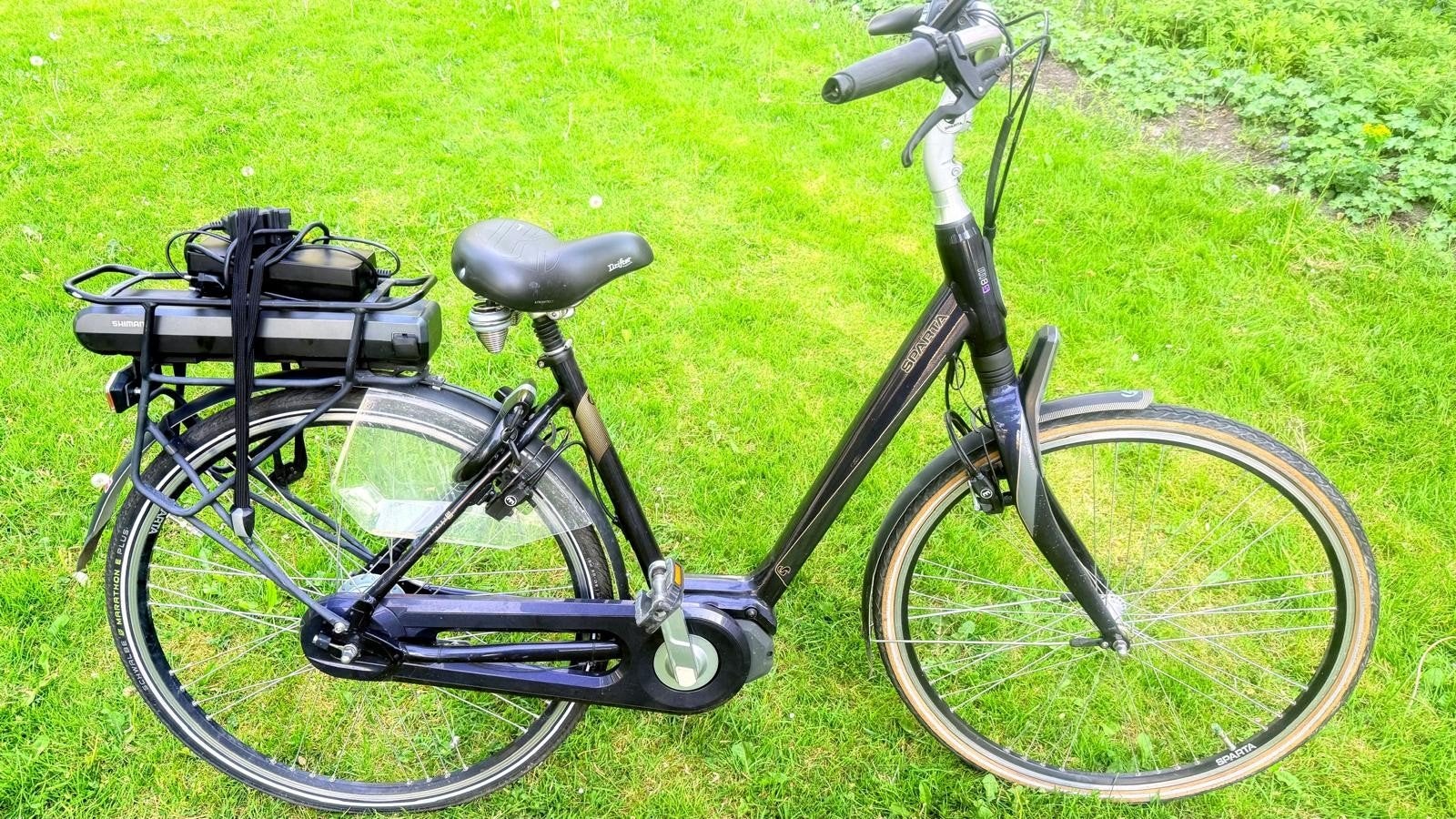 Nette goede unisex Elektrische fiets Sparta M8S 48cm 8 spees, Ophalen, Sparta, Zo goed als nieuw, 47 tot 51 cm